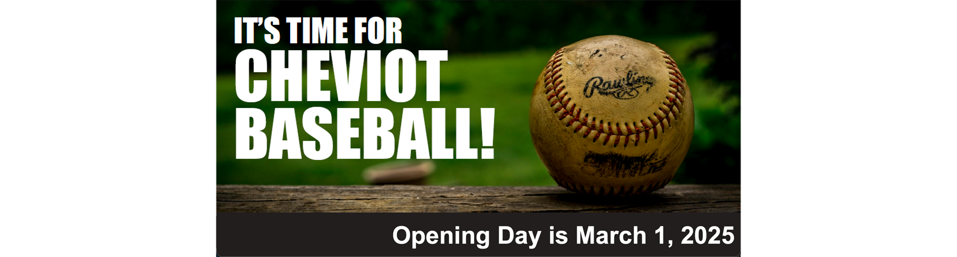 Opening Day is March 1, 2025